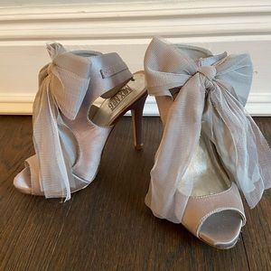 Silver heels